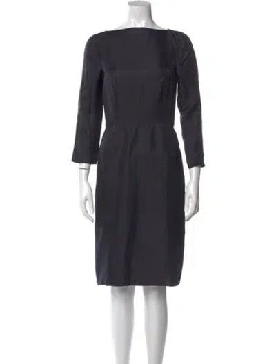 Pre-owned Prada Silk Jacket In Brown