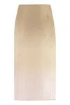 Prada Multicolor Silk Skirt