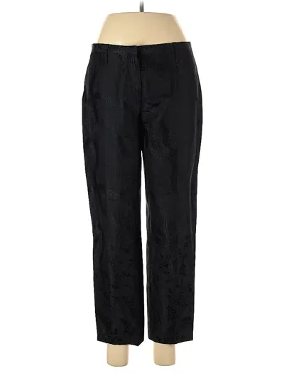 Pre-owned Prada Silk Pants In Black