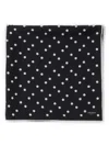 Prada Printed Silk Twill Scarf In Black