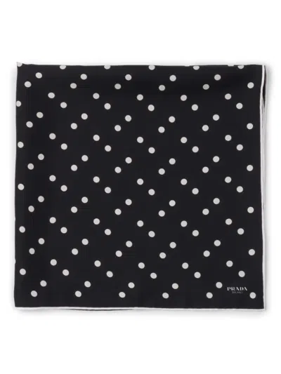 PRADA SILK SCARF