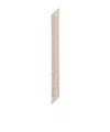 Prada Triangle-print Silk Twill Skinny Scarf In Camel Beige/chalk White