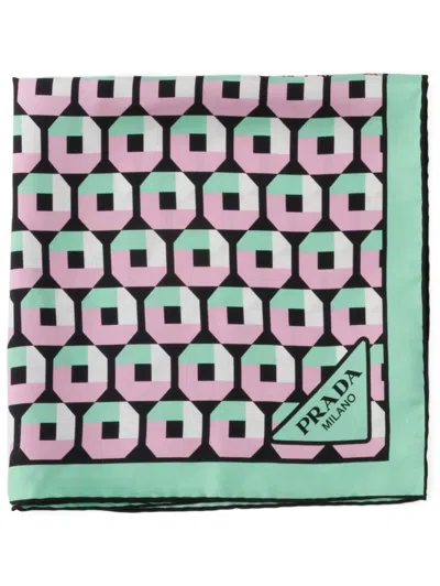 PRADA SILK SCARF