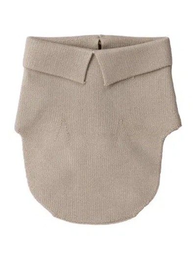 Pre-owned Prada Silk Scarf In Neutral