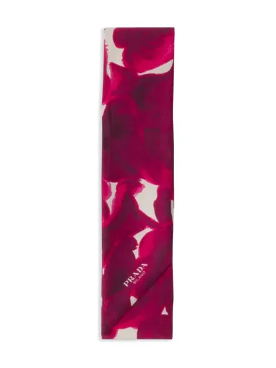 PRADA SILK SCARF