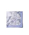Prada Silk Scarf In Wisteria