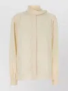 Prada Camicia In Seta Avorio  Donna In White