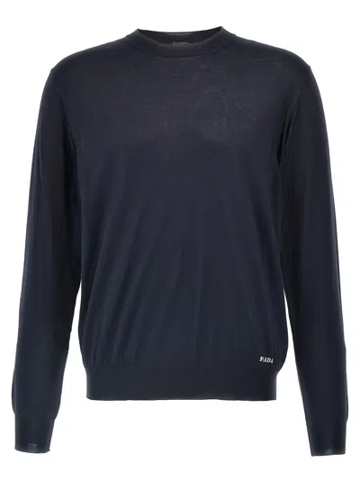 Prada Silk Sweater Sweaters And Cardigans Blue
