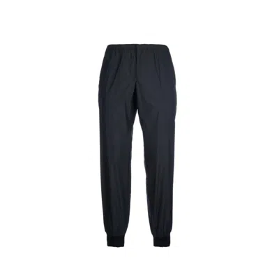 Prada Silk Tec Sweatpants In Black