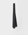 Prada 7cm Silk Tie In Black