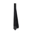 Prada Silk Tie In Black