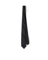 Prada Silk Tie In Black