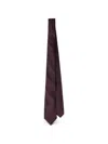 Prada Silk Tie In Red