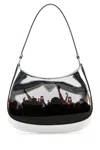 Prada Cleo Concert-print Metallic Leather Shoulder Bag