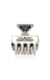 Prada Silver-tone Hair Clip