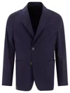 Prada Cotton-blend Poplin Blouson In Blue