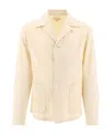 Prada Single-breasted Jacket In Nude