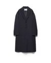 Prada Single-breasted Light Wool Coat