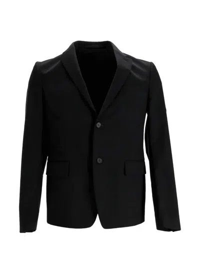 Pre-owned Prada Single-breasted Pockets Blazer In Black