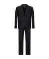 Prada Suit Wool Blend Notch Lapels In Black