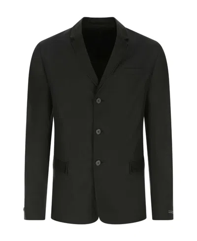 PRADA PRADA SINGLE BREASTED LONG SLEEVED BLAZER