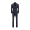 Prada Single-breasted Wool And Cashmere Suit In Blue
