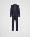 Prada Men's Mohair-wool Smoking Suit