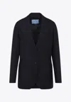 Prada Single-breasted Wool Blazer