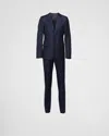 Prada Tailored Two-piece Button-front Suit