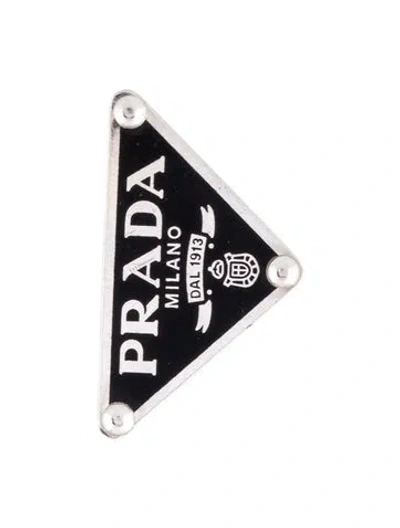 Pre-owned Prada Single Clip-on Earring In Multi