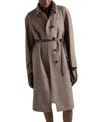 Prada Single-breasted Houndstooth Check Wool Coat In Brown