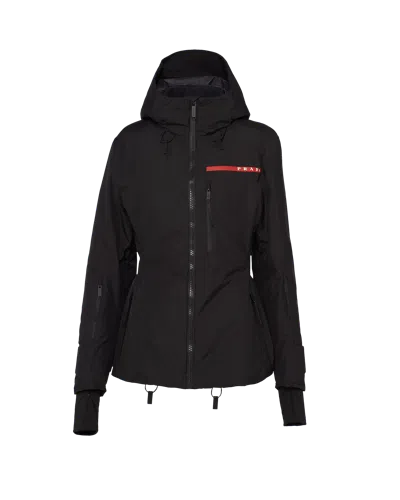 Prada Extreme-tex Ski Casual Jacket In Black