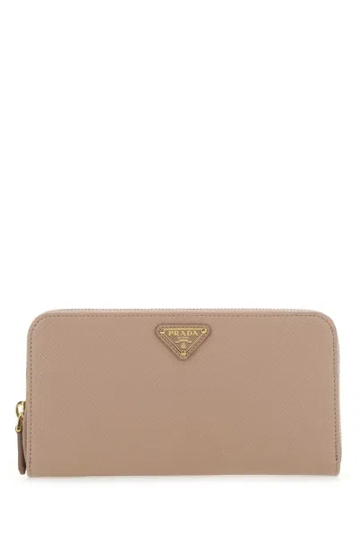 Prada Skin Pink Leather Wallet