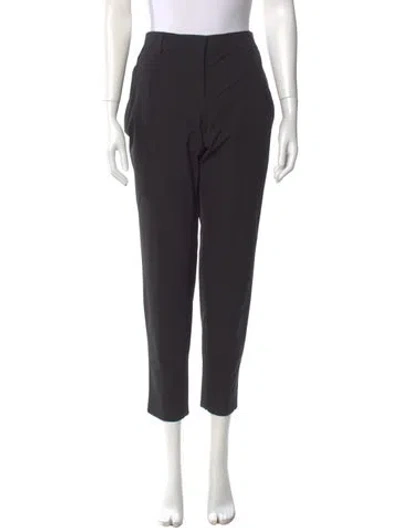 Pre-owned Prada Skinny Leg Pants In Black