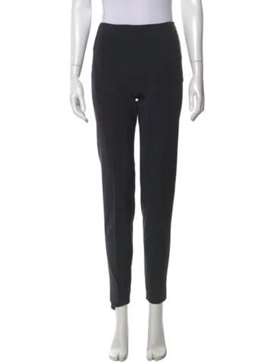 Pre-owned Prada Skinny Leg Pants In Black