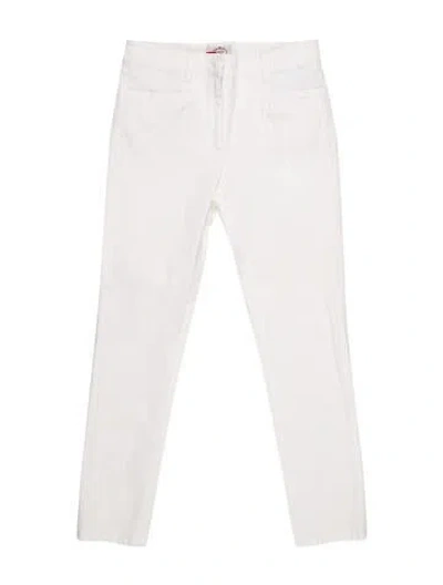 Pre-owned Prada Skinny Leg Pants In Neutral