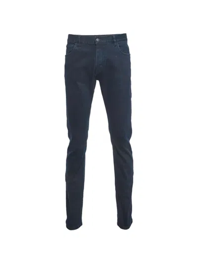 Pre-owned Prada Skinny Regular-length Jeans In Blue