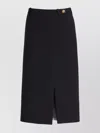Prada Skirt Slit Belt Loops