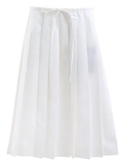 Prada Skirt In White