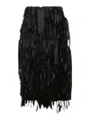 Prada Rock Mit Schleifenverzierung In Black