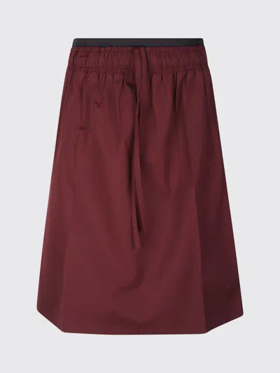 Prada Skirt Woman In Burgundy