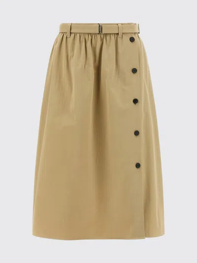 Prada Skirt Woman  In Brown