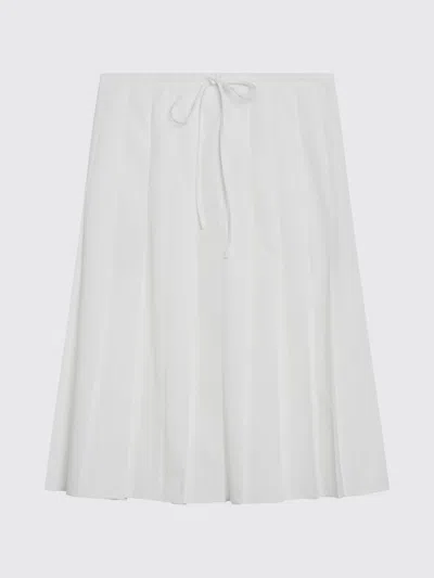 Prada Skirt In White