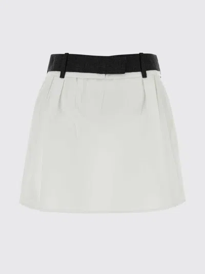 Prada Skirt Woman  In White