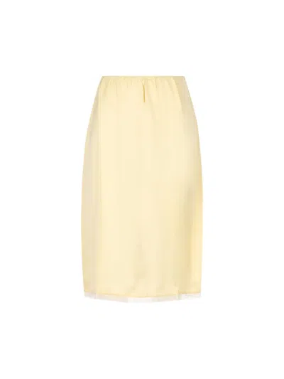Prada Skirts In Beige