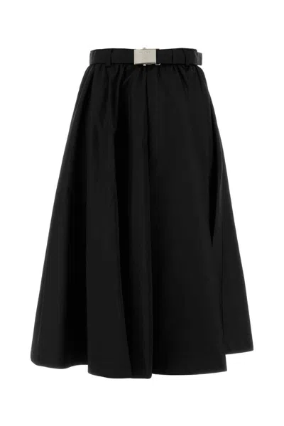 Prada Black Re-nylon Skirt
