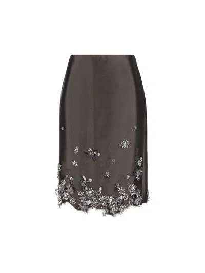 Prada Skirts In Gray