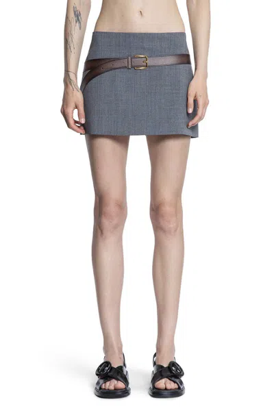 Prada Skirts In Gray