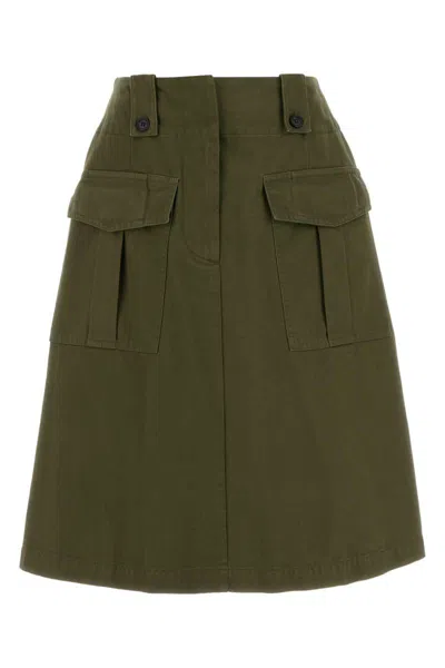 Prada Skirts In Green