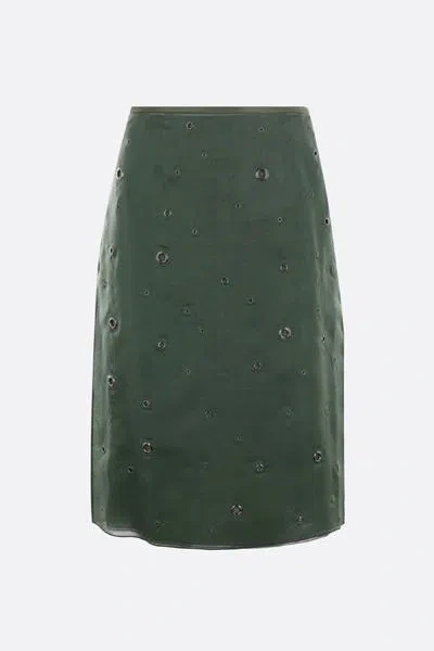 Prada Skirts In Green